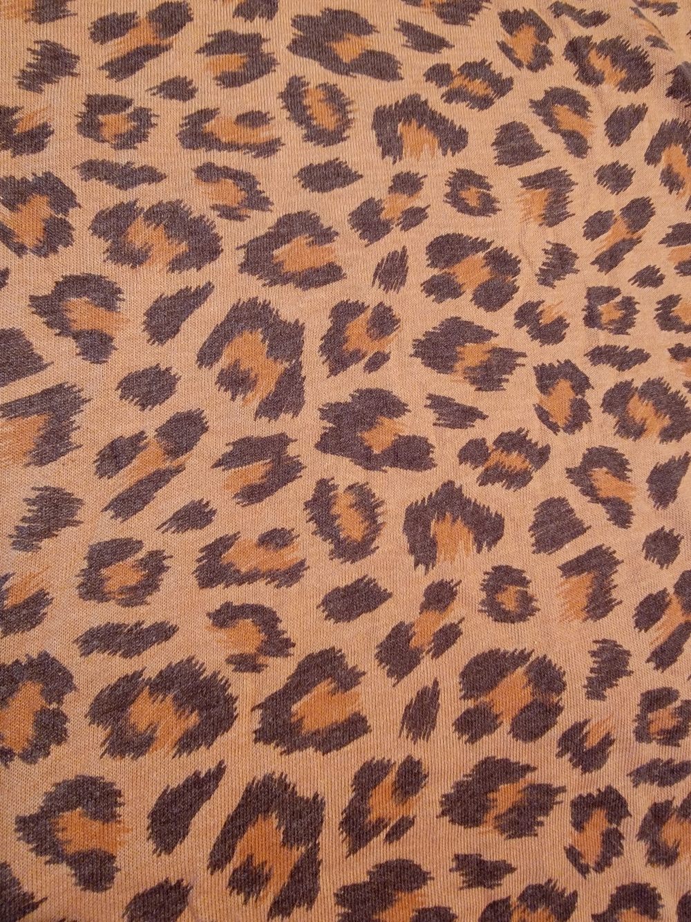 Alternative Apparel Leopard Print Scoop Neck Tank Top - Brown Size XXL Euc! - Picture 6 of 8